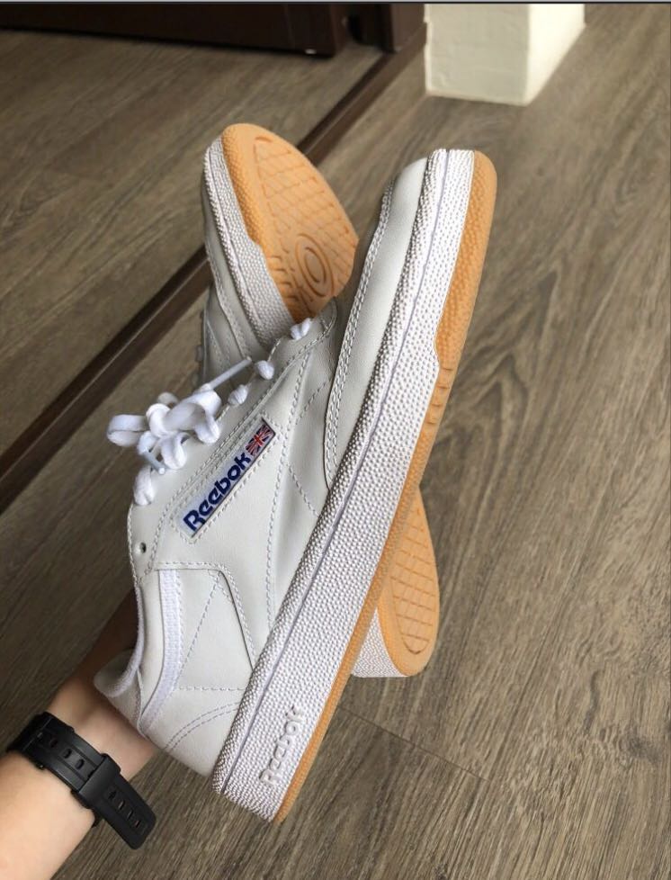 Reebok club c 85 white royal gum store