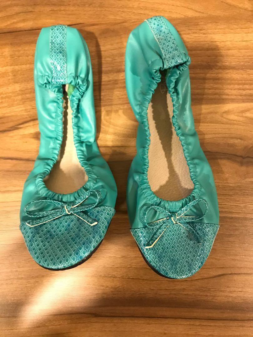 Scholl foldable ballet flats top