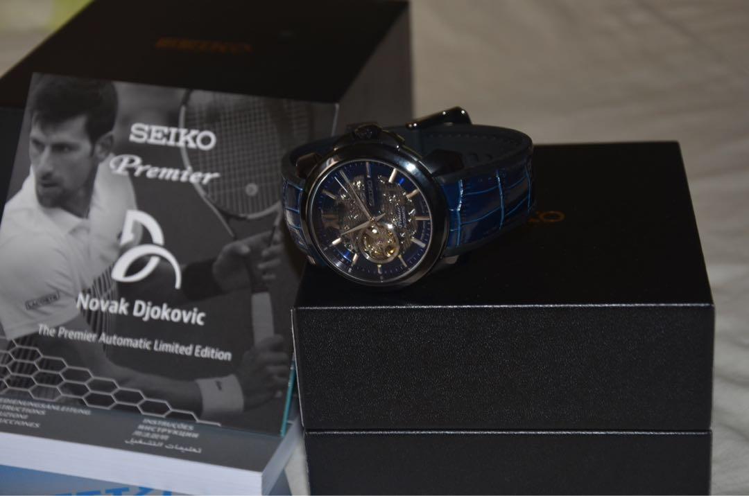 SEIKO Premier Skeleton Automatic SSA375 Ltd Edition Full Set with