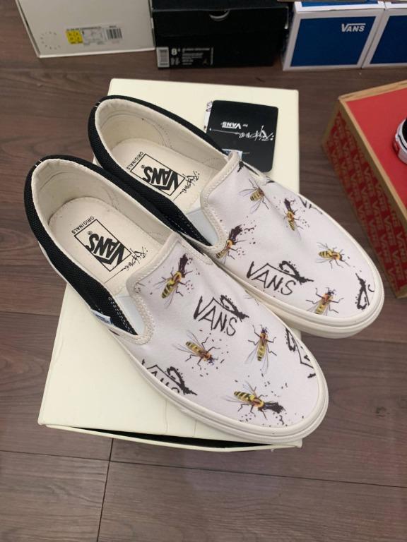 Sepatu Vans Og Classic Slip-on (Ralph Steadman) Honeybee