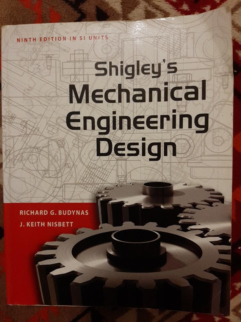 (preloved　Shigley's　Design　Toys,　Textbooks　Mechanical　Hobbies　Engineering　Carousell　book),　Books　Magazines,　on