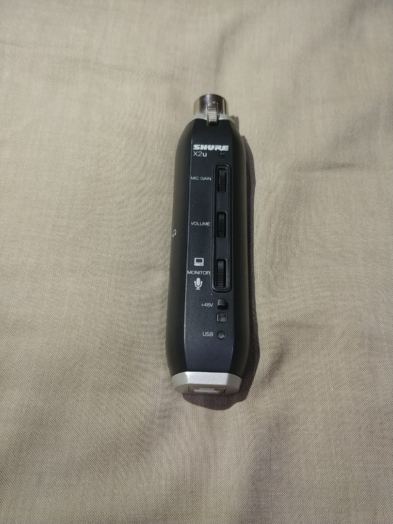 Shure X2u Xlr To Usb Adapter With Phantom Power Hobbies Toys Music Media Cds Dvds On Carousell Shure X2u Xlr To Usb Adapter With Phantom Power Hobbies Toys Music Media Cds Dvds On Carousell