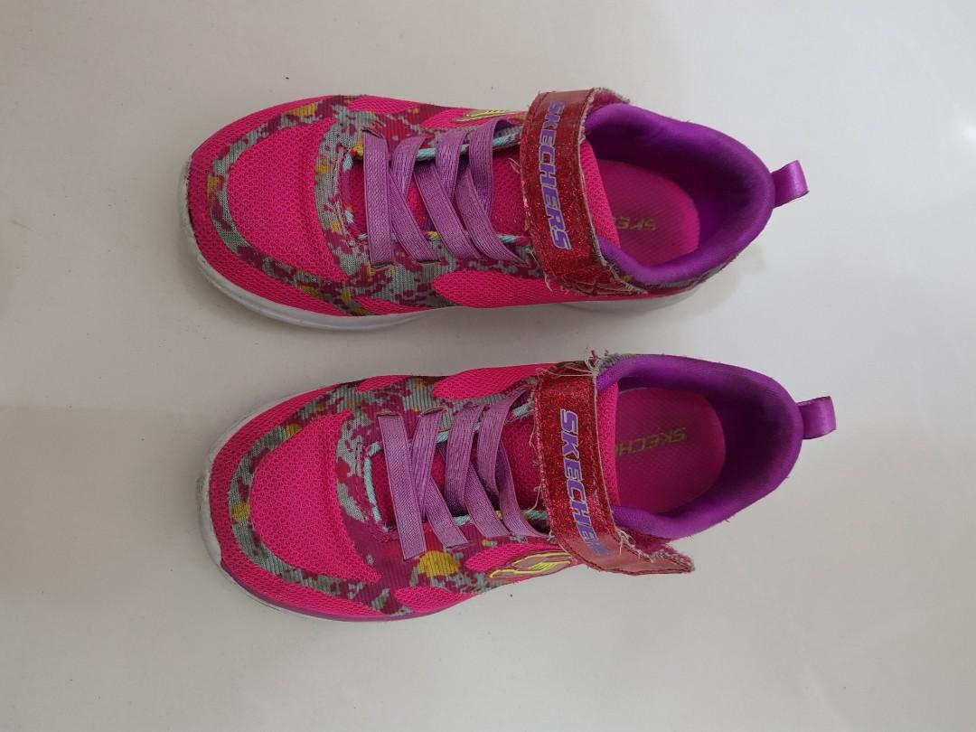 Skechers girl's shoes size 30, Babies 