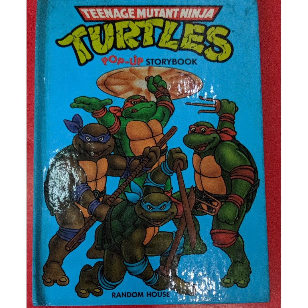 Pop-Up　Turtles　Teenage　Children's　Storybook,　Books　Mutant　Magazines,　Ninja　Books　Hobbies　Toys,　on　Carousell