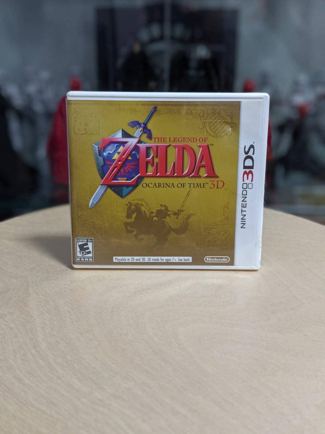3d legend of zelda on The Legend Of Zelda Ocarina Of Time 3d Toys Games Video Gaming Video Games On Carousell