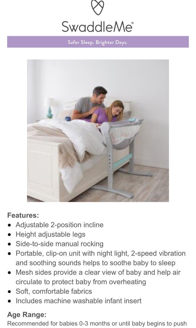 Swaddleme online bed sleeper