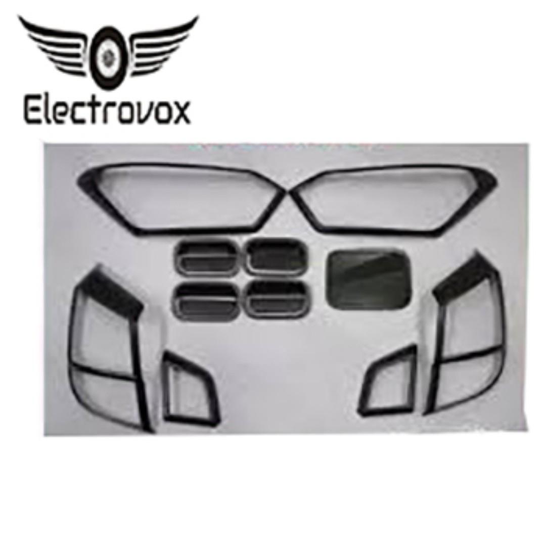 Toyota Wigo Matte Black Combo Set 2019 2nd Generation Headlight Tailight Gas Tank Door Handle Cover And Bowl Car Parts Accessories Other Automotive Parts And Accessories On Carousell