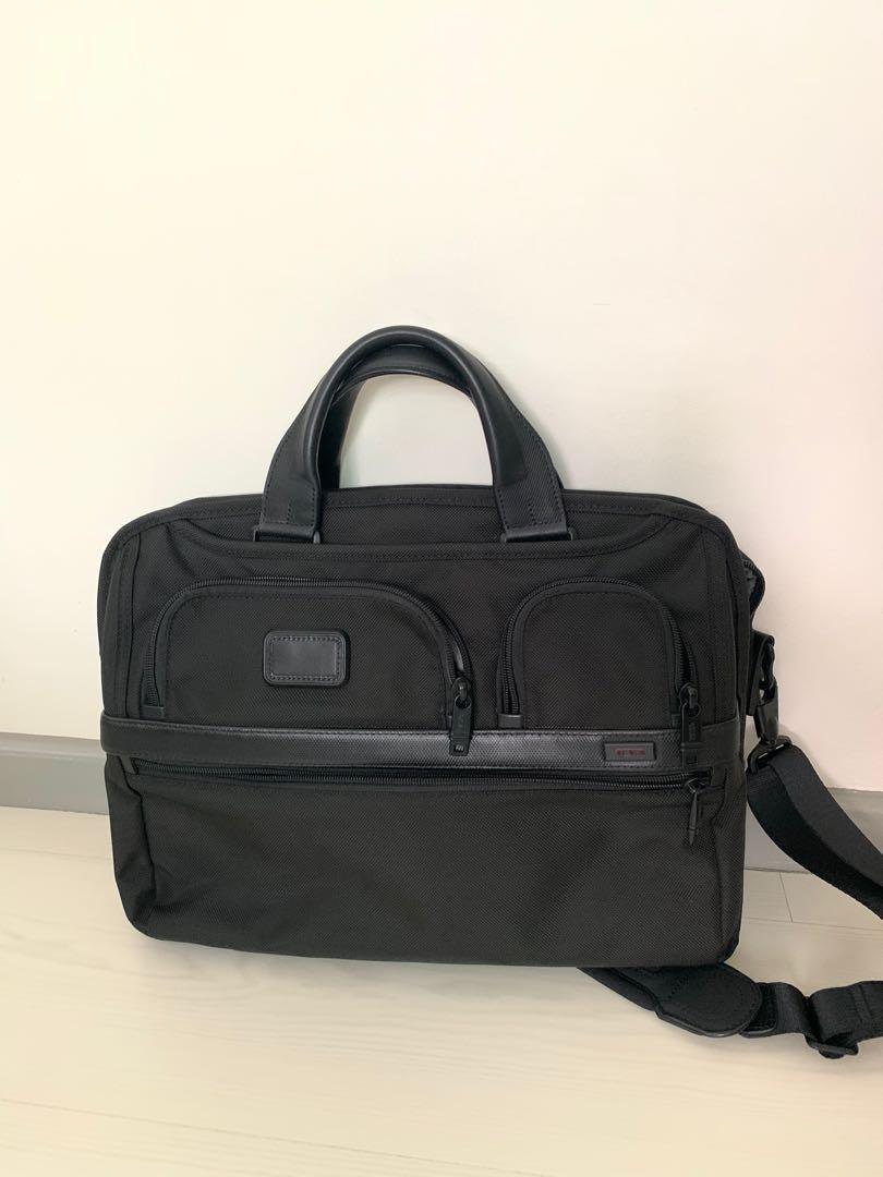 Tumi laptop bag (BLACK), Men's Fashion, Bags, Briefcases on Carousell