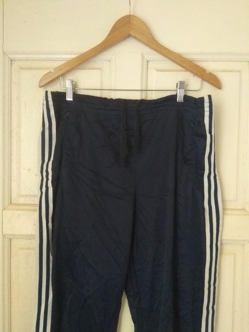 Vintage 80s Adidas ATP Keyrolan Navy Pants