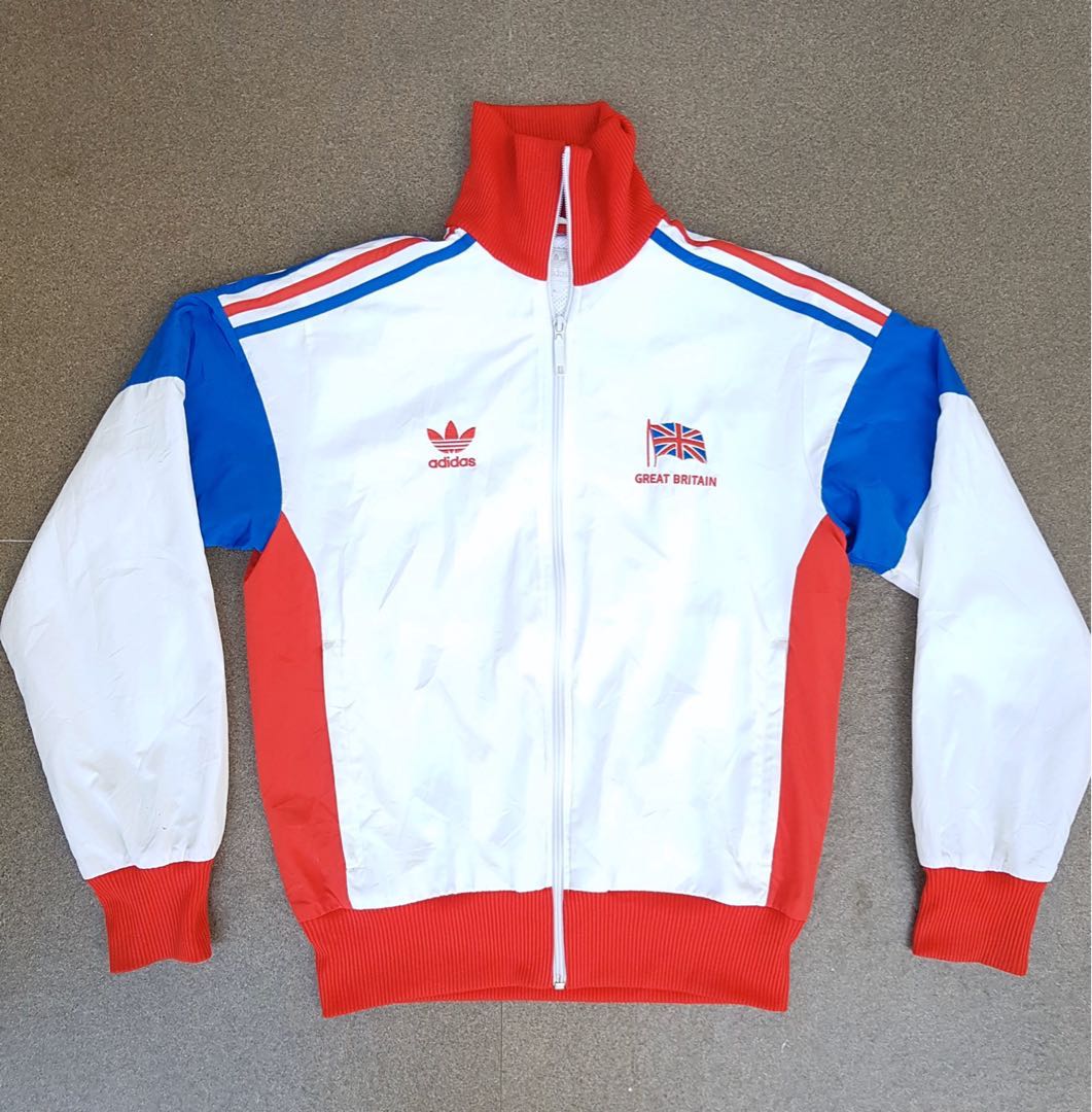 Vintage ADIDAS TREFOIL Great Britain Fashion, Coats, Jackets and Outerwear on Carousell