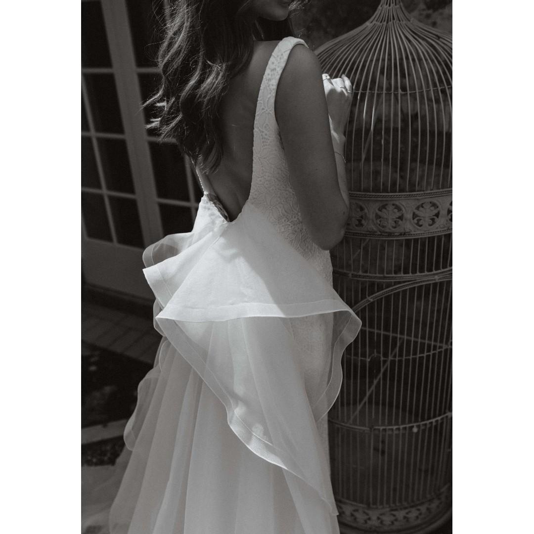 Wedding Dress Add On Detachable Train Skirt