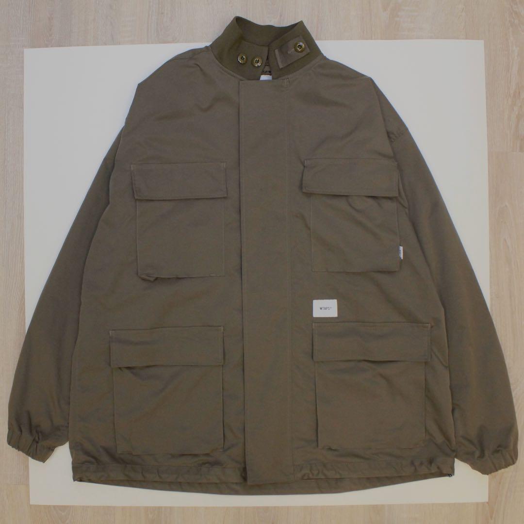 Wtaps Ex37 18AW Felicia Jacket ploy twill od, 男裝, 外套及戶外衣服