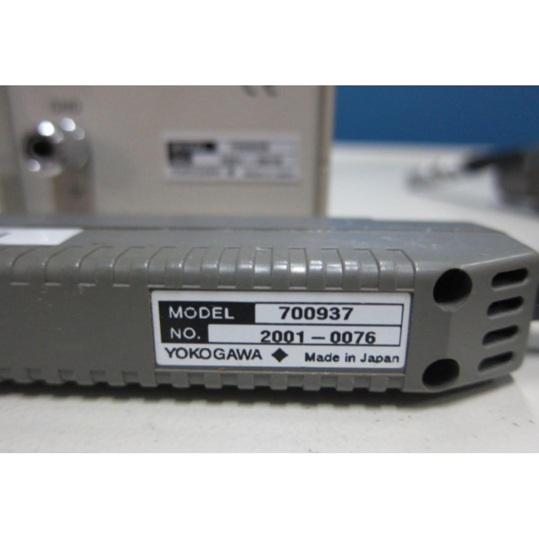 Yokogawa 700937 Current Probe (15A peak, 50MHz) with Yokogawa 700938
