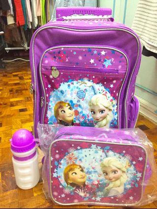 Disney Frozen Girl Stroller Backpack Bag
