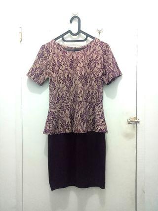 Peplum Dress
