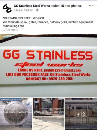 GG STAINLESS STEEL WORKS!