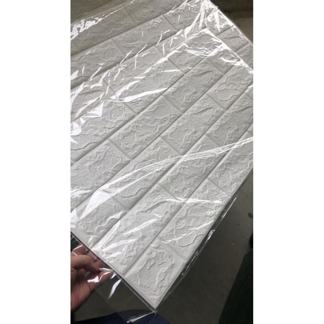 3D BRICK WALLPAPER, Furniture & Home Living, Home Decor, Wall Decor on