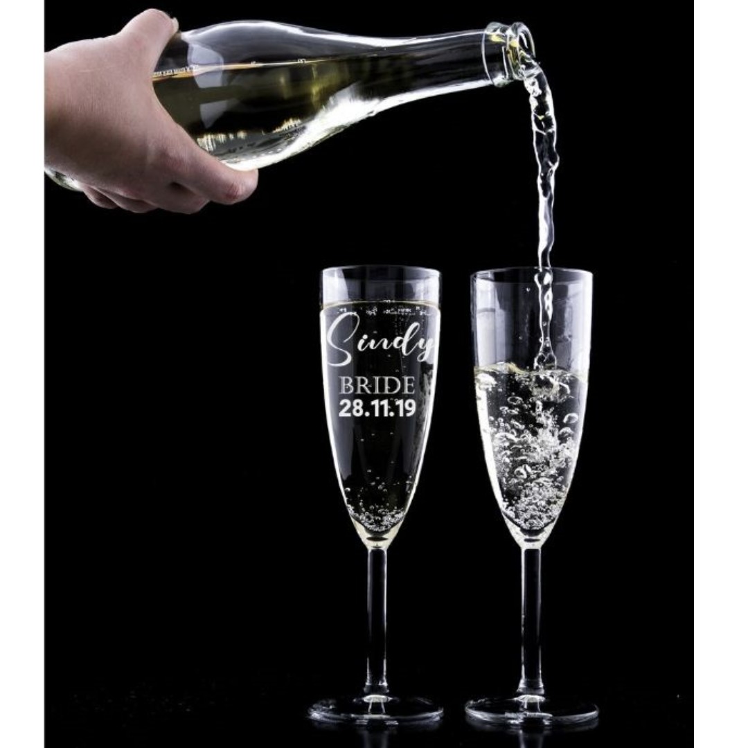 $1 champagne flutes