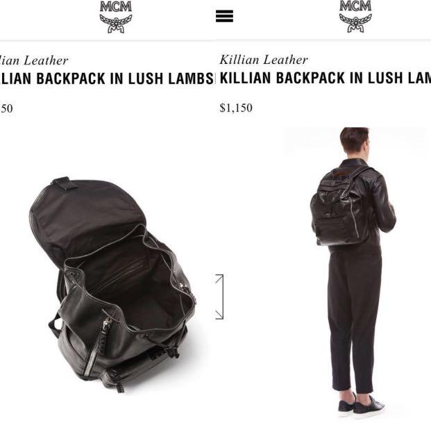 mcm killian backpack