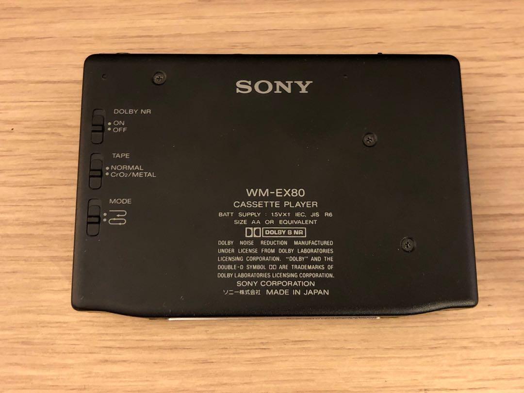 罕有超新淨Sony Walkman WM-EX80 EX非晶頭靚聲made in Japan, 音響器材
