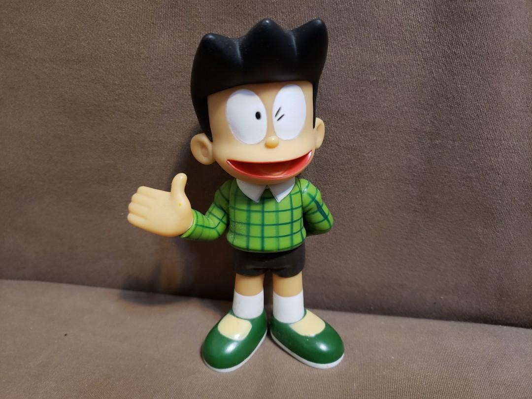 二手出價吧 多啦a夢角色 骨川小夫 阿福 手辦公仔 卡通 大雄 靜香 胖虎 小夫 出木杉 哆啦美 玩具 遊戲類 玩具 Carousell