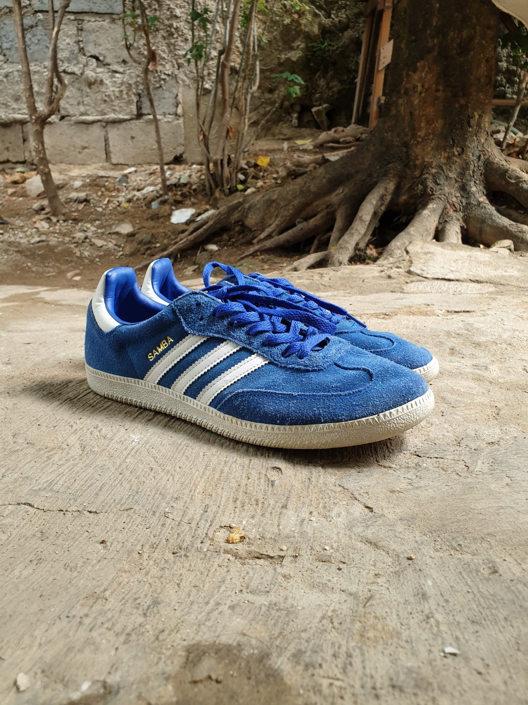 Samba sales suede blue