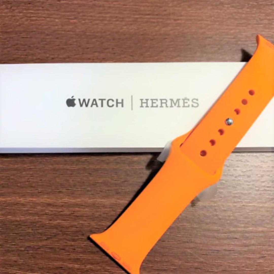 Hermes orange sport band online