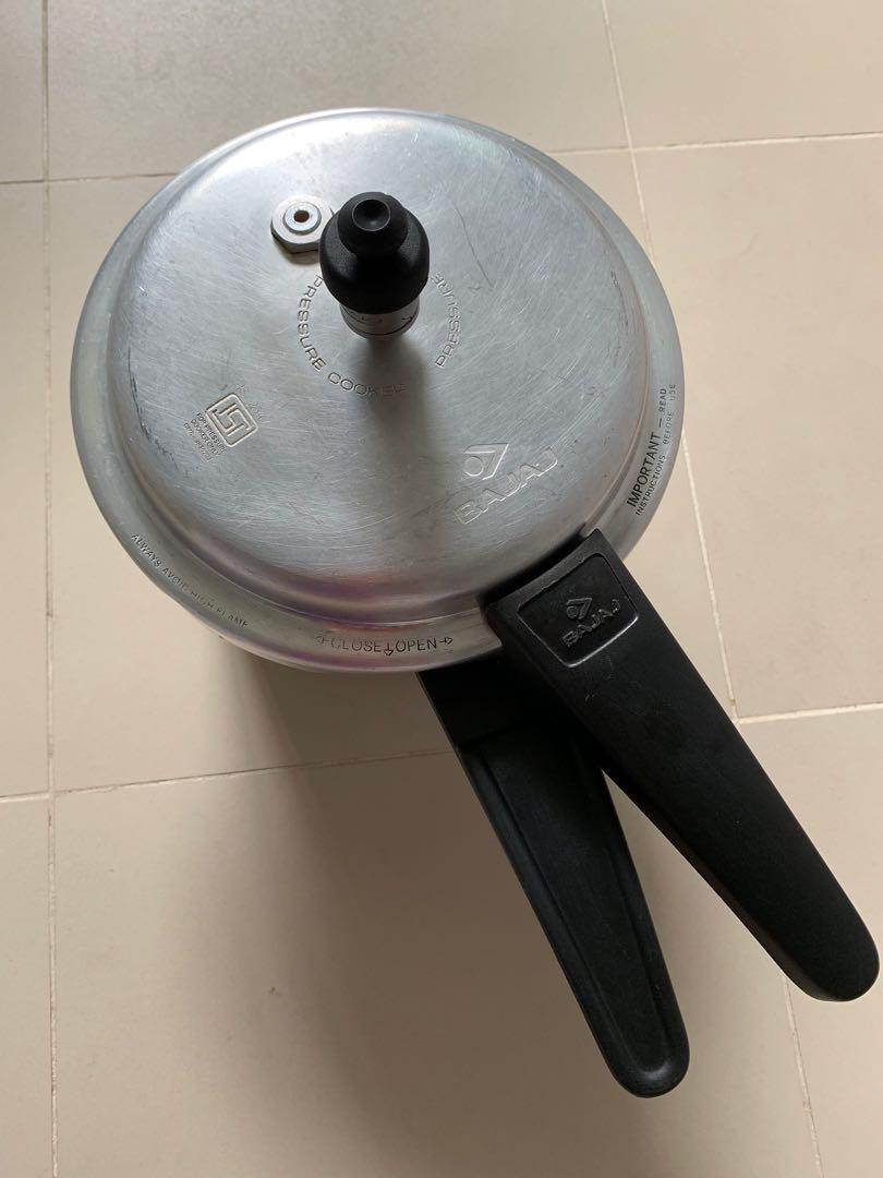 Bajaj 3 Litre Pressure Cooker for 15 TV Home Appliances Kitchen Appliances Cookers on Carousell