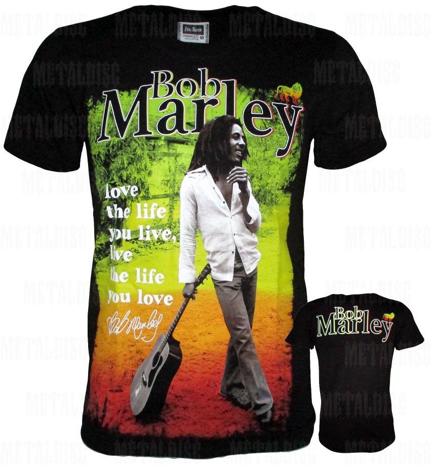 Band Shirts Bob Marley Men S Fashion Clothes Tops On Carousell