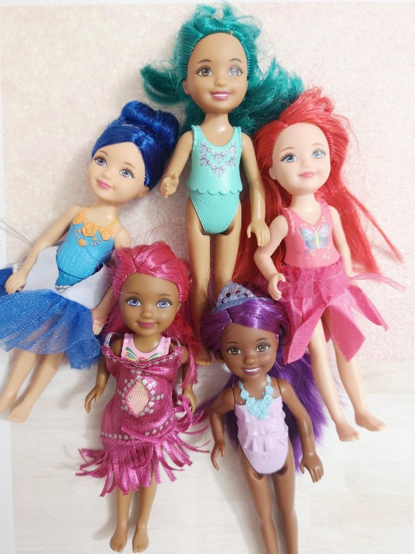 barbie dreamtopia rainbow cove dolls