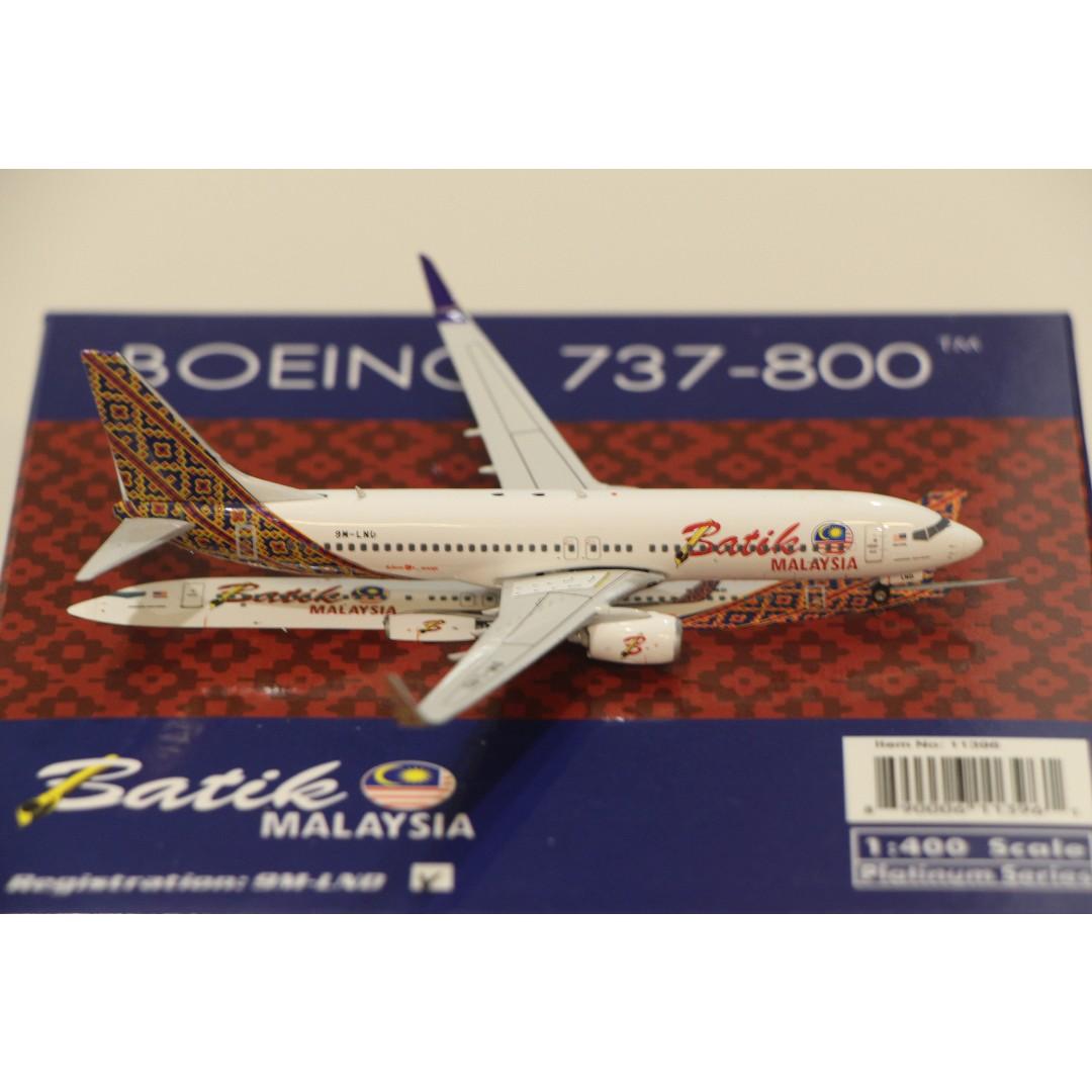 Batik Air Malaysia B737 8gp W 9m Lnd Hobbies Toys Toys Games On Carousell
