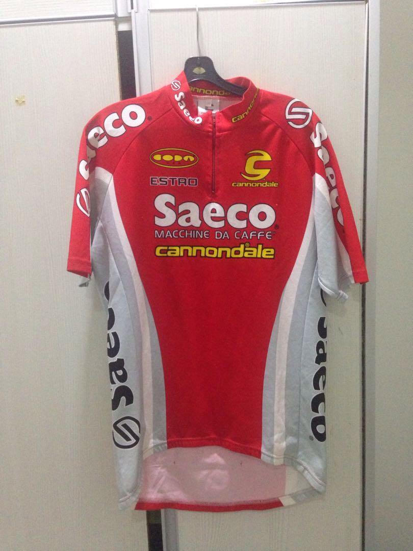 Cannondale Saeco Cycling Jersey, Men's Fashion, Activewear on Carousell
