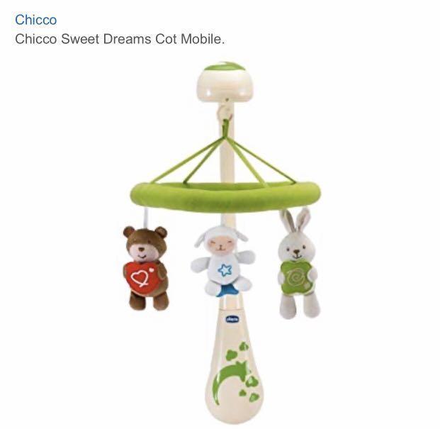 chicco next to dreams cot mobile