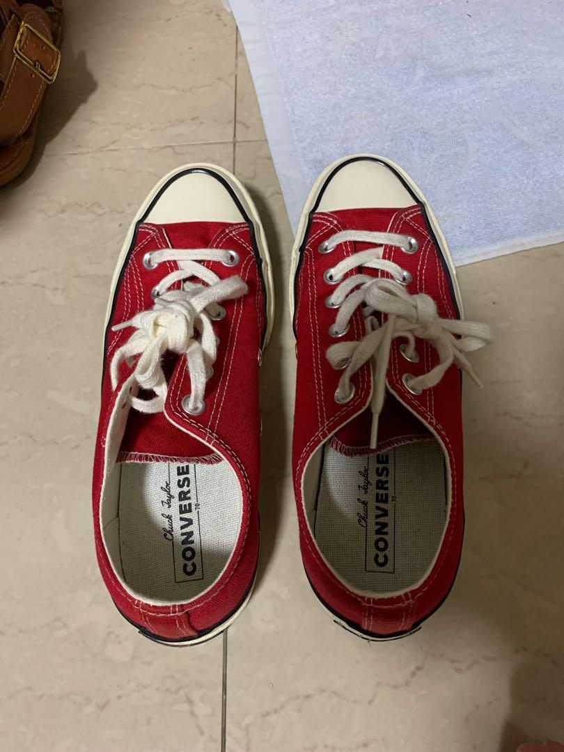 Converse chuck taylor all star 70 red EU 39, Women's Fashion, Shoes,  Sneakers on Carousell