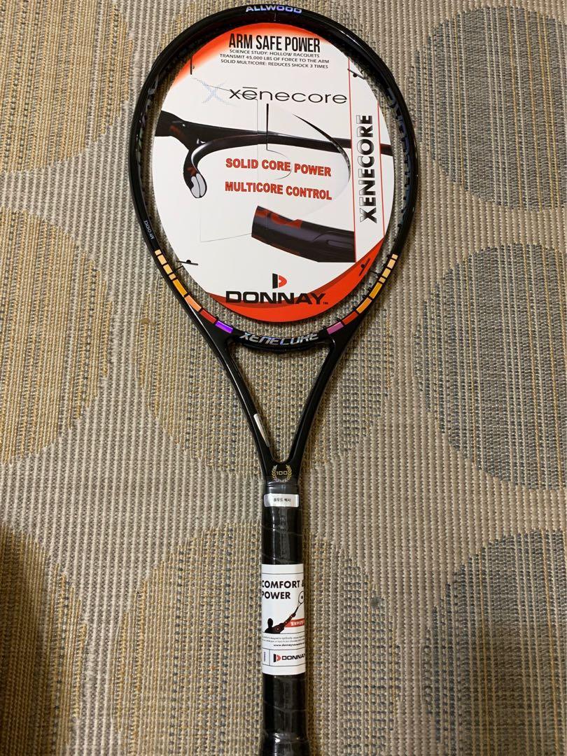 Donnay Allwood 102 16x19 Tennis Racket, Sports Equipment, Sports & Games, Racket Ball Sports Carousell