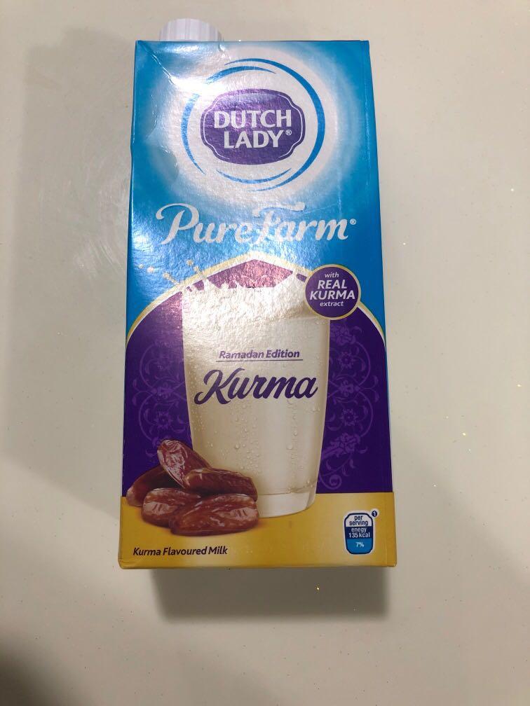 Dutch Lady Uht Kurma Milk Ramadan Edition Food Drinks Packaged Instant Food On Carousell
