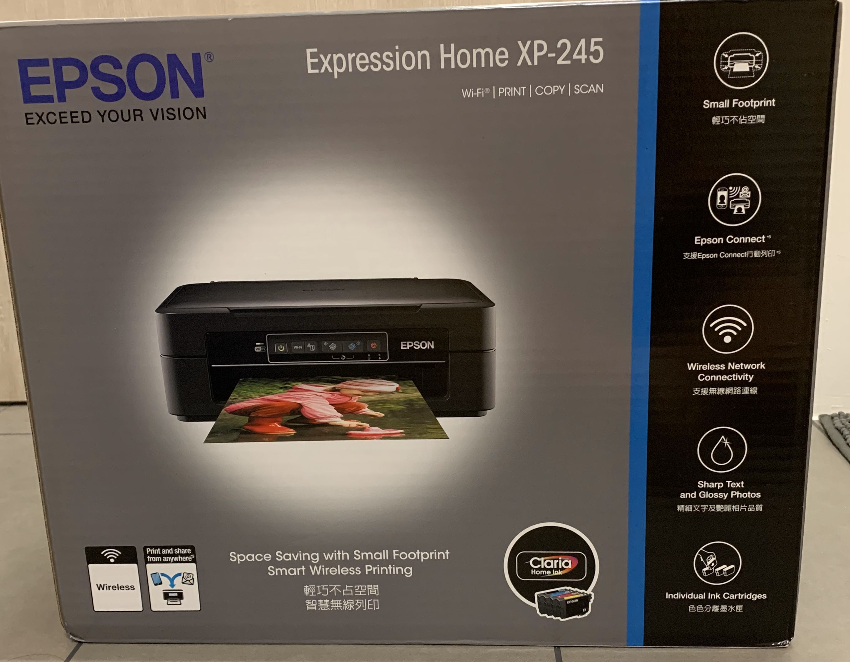 epson 245 setup