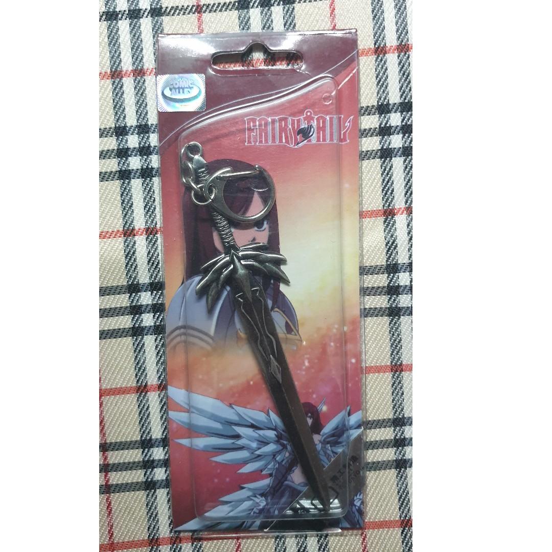 Fairy Tail Erza Scarlet Sword Clip Keychain Toys Games Toys On Carousell Minecraft item for minecraft java edition | by ayvaé. fairy tail erza scarlet sword clip