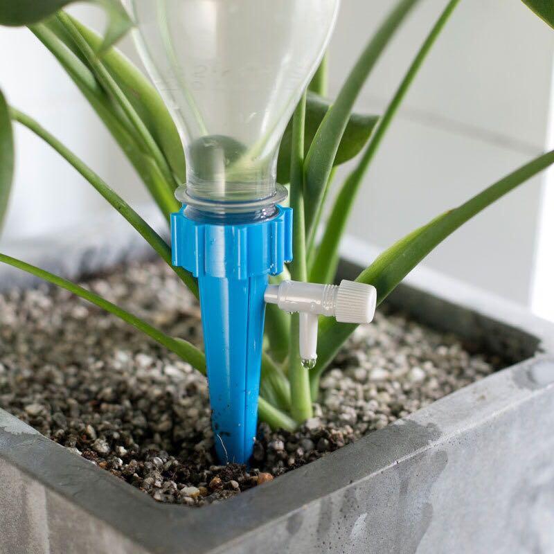 Free 🚚 6 automatic selfwatering spikes for plants, adjustable flow