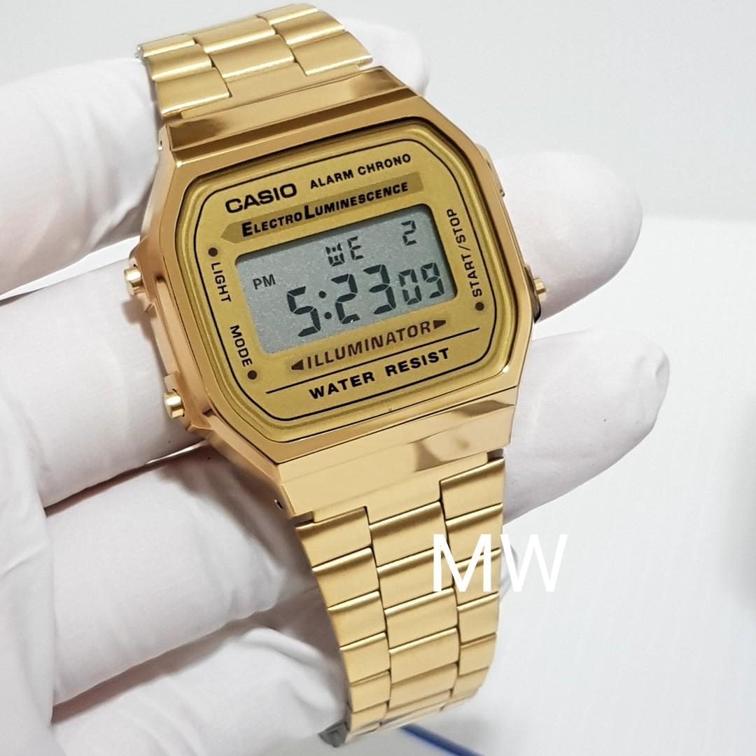 Casio deals a168 gold