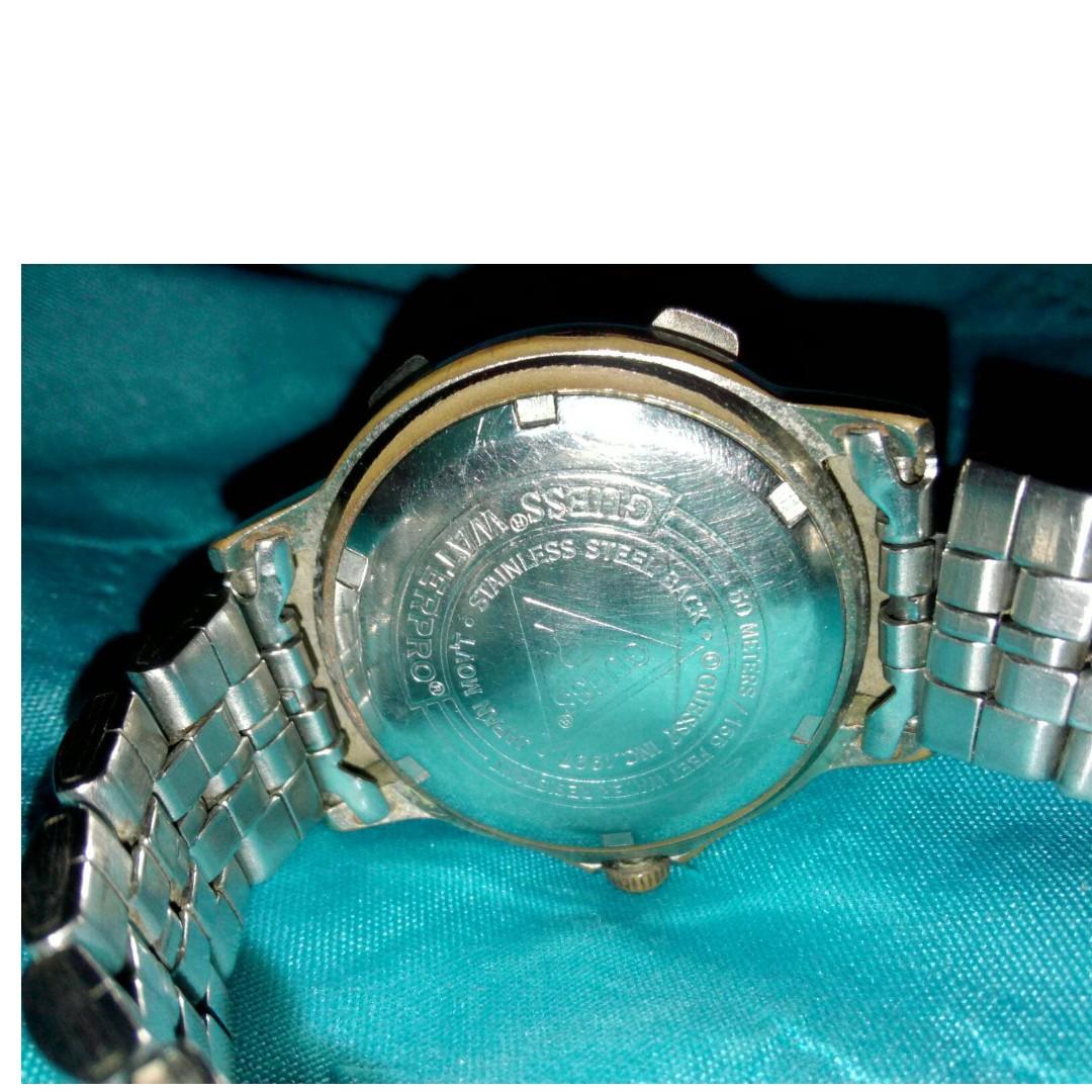 Guess waterpro watch 1997 deals