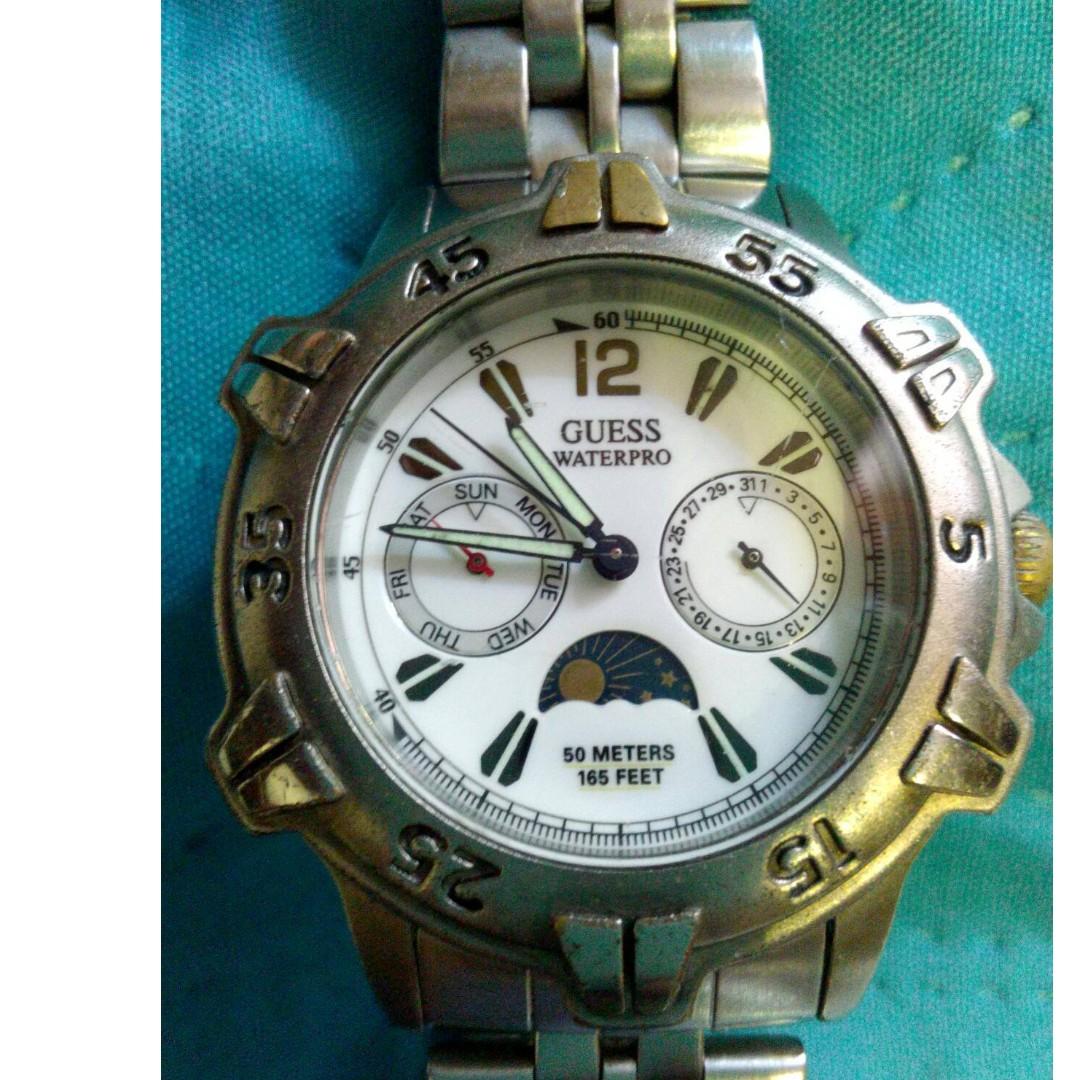 Guess waterpro watch 1997 cheap