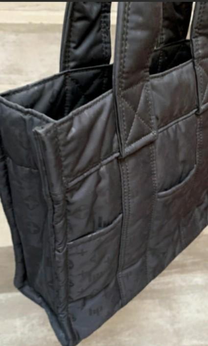 Head porter black beauty top tote bag
