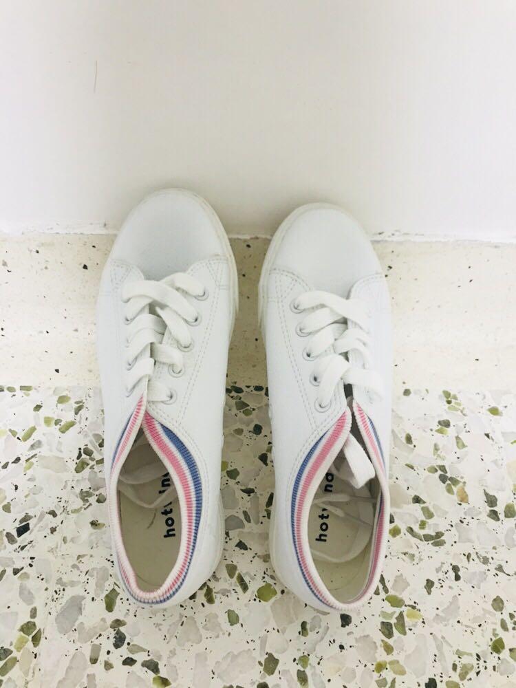hotwind white shoes