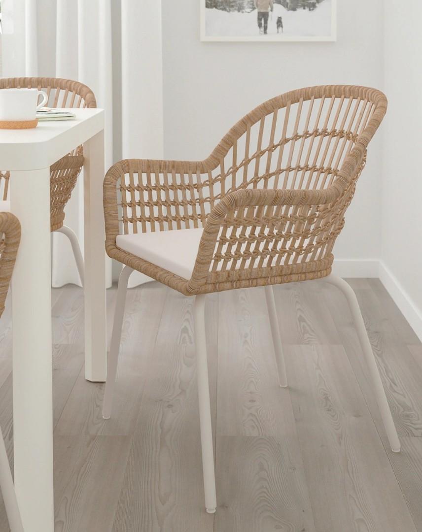 Ikea Nilsove Norna Rattan Chair Furniture Tables Chairs On Carousell