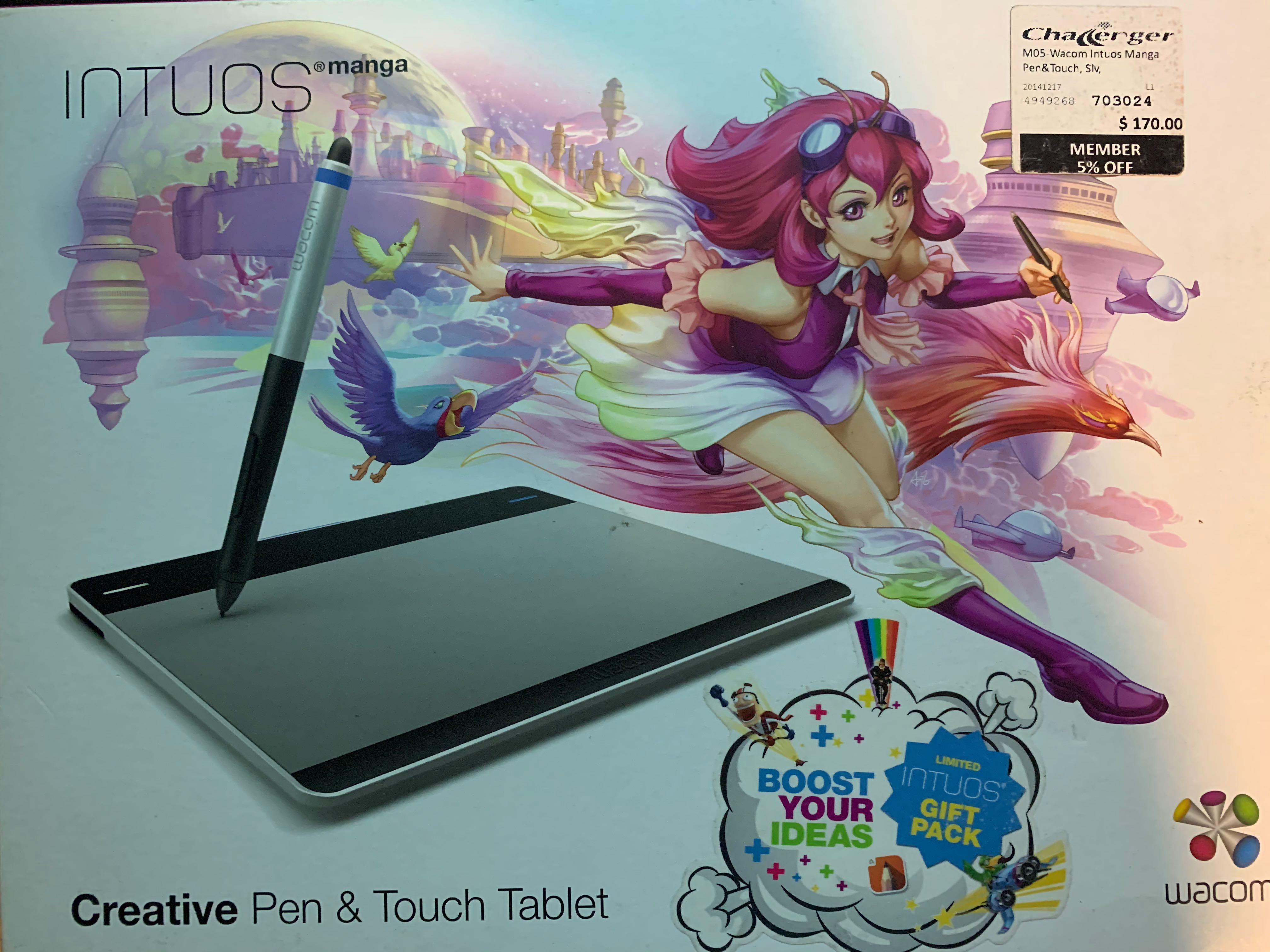Intuos Manga Cth 480 S1 C Mobile Phones Gadgets E Readers On Carousell
