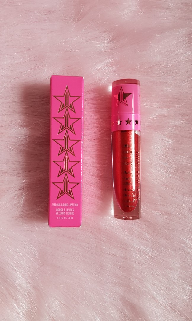Jeffree Star Velour Liquid Lipstick In Poinsettia Health Beauty Makeup On Carousell