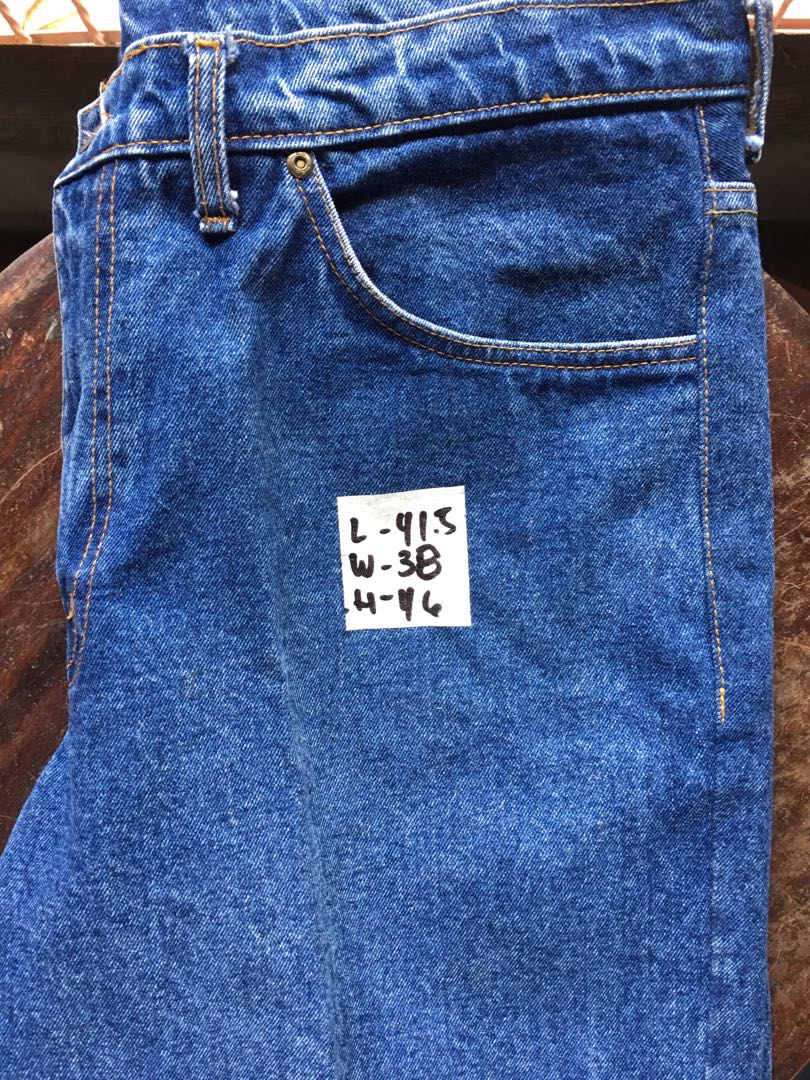 blue jeans straight fit