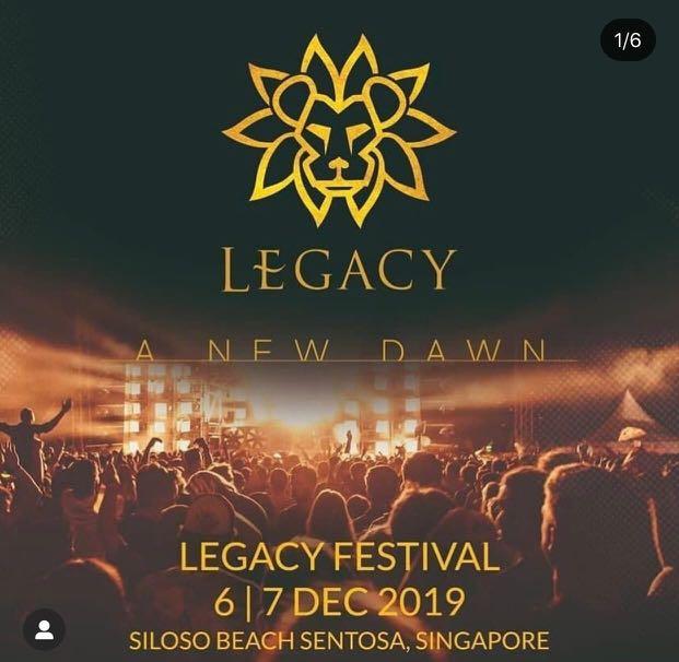 Legacy Festival, Tickets & Vouchers, Event Tickets on Carousell
