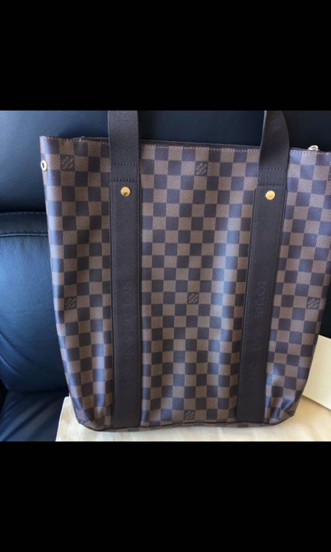 Louis Vuitton Damier Ebene Cabas Beaubourg Tote (SHF-18018) – LuxeDH